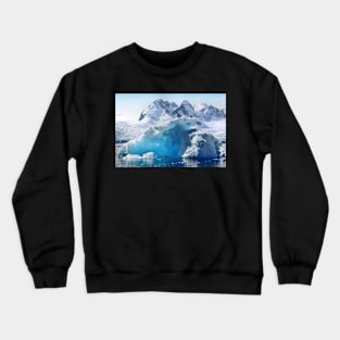 Iceberg in Cierva Cove, Antarctica Crewneck Sweatshirt